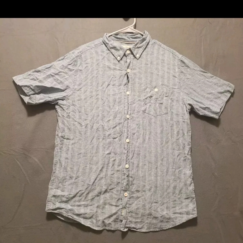 Weatherproof Size Large Blue Linen blend